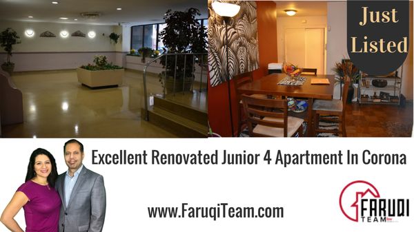 Just Listed - Excellent Renovated Junior 4 Apartment