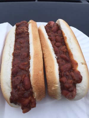 Chili Dogs with Mustard  12-18-2016