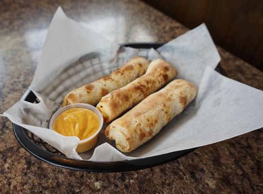 Try our Pepperoni Breadsticks- packed with chopped pepperoni and cheese, served with your choice of dipping sauce.