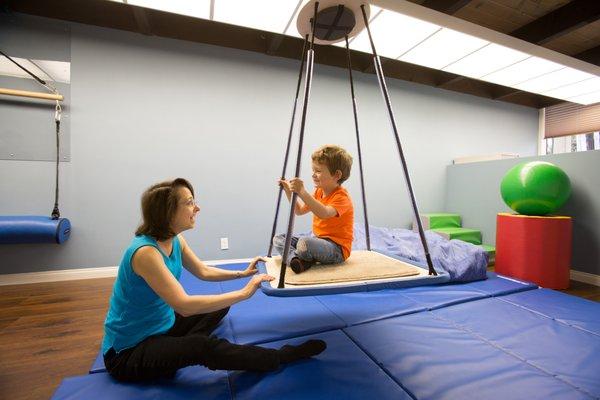 At OT Arts, we use sensory integration techniques to help children increase their focus and gain new skills.