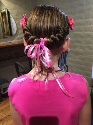 Little Girl Party Hair