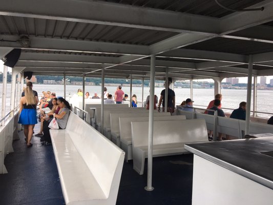 View of upper deck