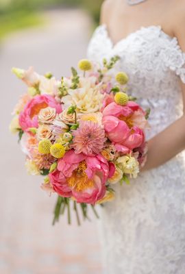 Customized bridal bouquets