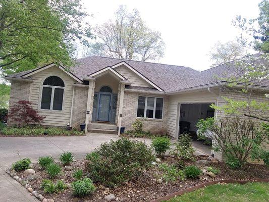 New shingle roof