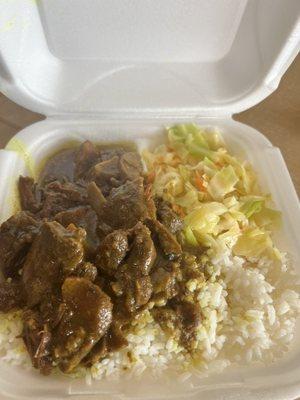 Lunch Curry Goat