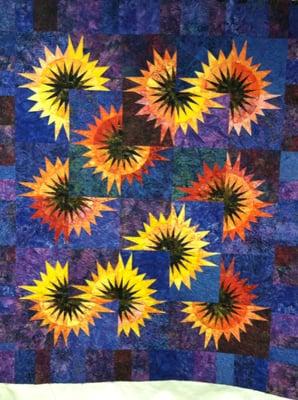 One of the quilts for the Quilters Connection Quilt show next weekend