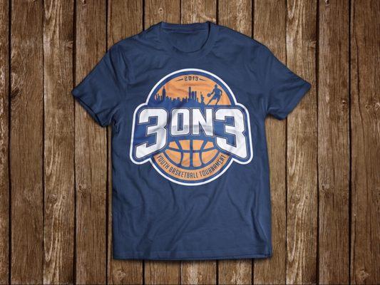 NYC 3-on-3 T shirt