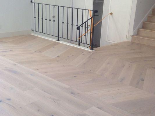 Engineered wood flooring