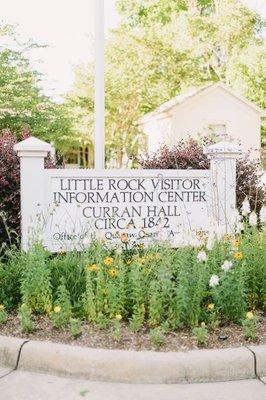 Little Rock's official Visitor Information Center is located within Historic Curran Hall.