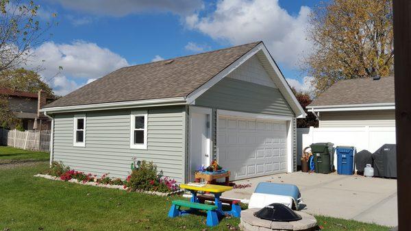 New Siding and Soffit and Fascia