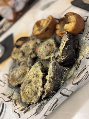 1/2 Doz Chargrilled Oysters