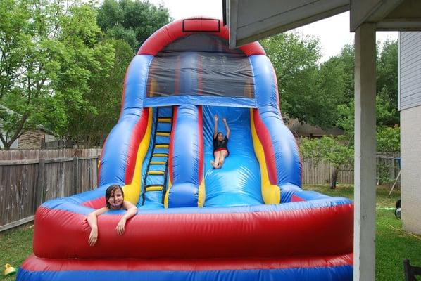 Bubble Bump Water Slide