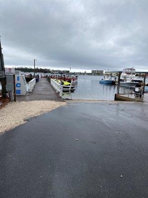 Some of the boats at the dock