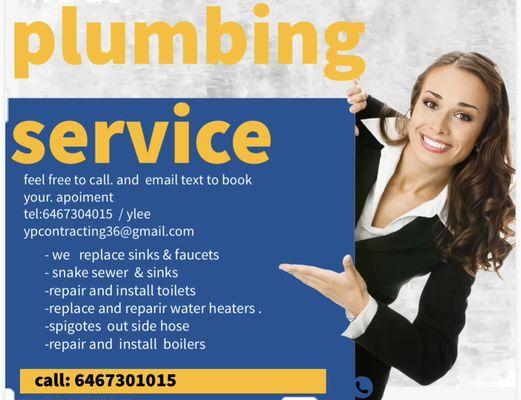 We do local plumbing in westchester we do free estimates and free diagnostics feel free to call or text email!