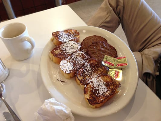 The French toast was very good