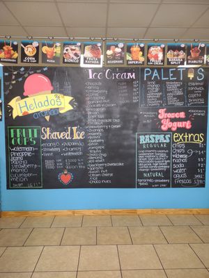 Menu board