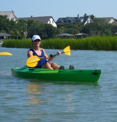 Enjoy the creek with PawleysKayaks.com