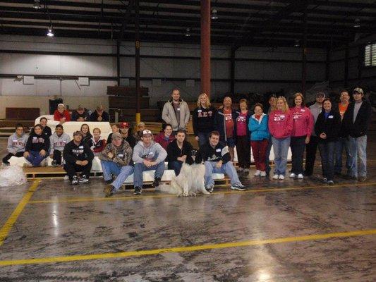 What an awesome group of volunteers! UVA students, athletes, Health Wagon employees and volunteers! 10.12.2015