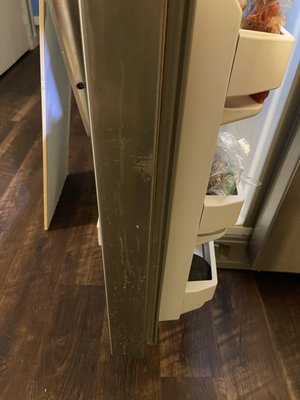 "Clean" freezer door ?