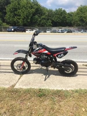 Apollo 125cc dirt bike $650