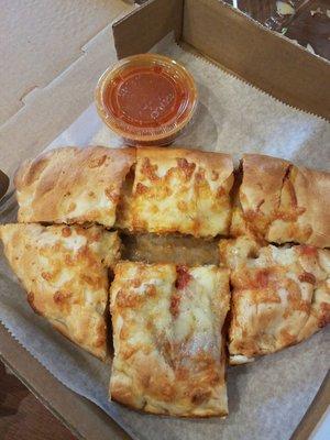 Meatball calzone