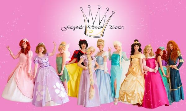 Fairytale Dream Parties Princesses: MA princess parties