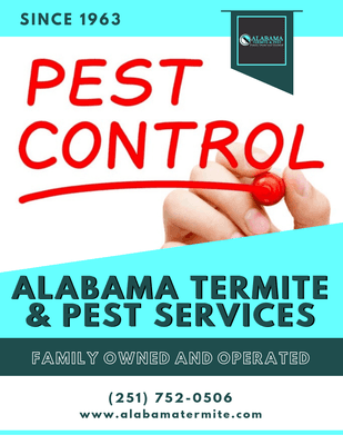 Pest Control for Baldwin County is what we specialize in!