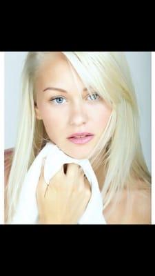 Bleach blonde by Malorie Miller. A few years back!