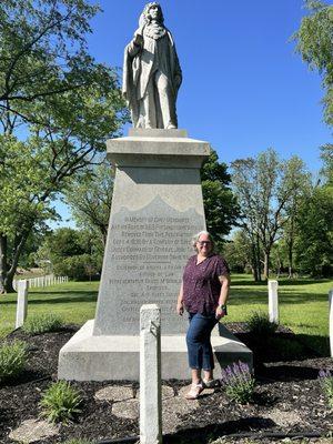 Chief Menominee Statue