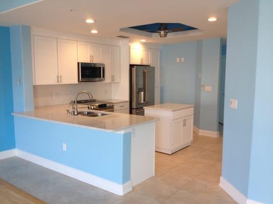 Kitchen remodeling.