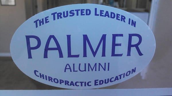 Palmer Alumni means that Dr. Poulos was trained at the place where Chiropractic began in 1896 and is the leader still today p...