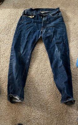 Client downsizing - pulled a pair of dusty old Levi's from his attic, got my client over $2K for them. We're really good at finding value.