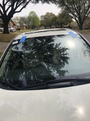 After Windshield Replacement