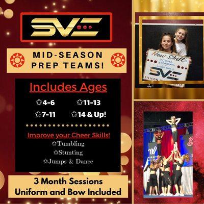 Mid Season Prep Teams!