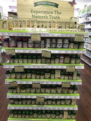 Come check out our wide selection of vitamins and aromatherapy