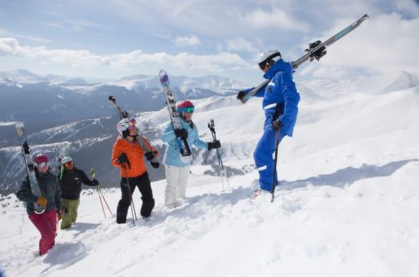 Breck Guides is a tailored expert experience to get people into the backcountry safer.