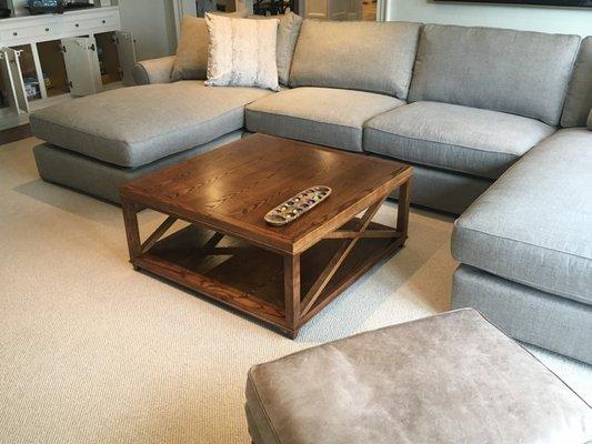 Custom coffee table