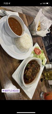 Oxtail w/ Red Rice & Beans