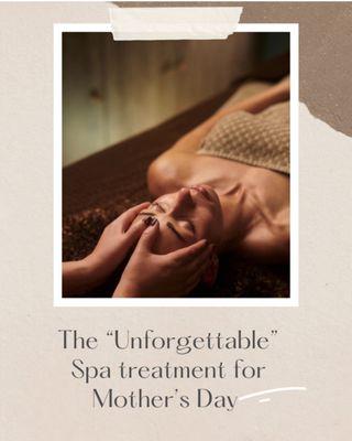 Limited time! Mother's Day "UNFORGETTABLE " 70 min facial treatment with a home care kit