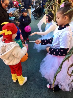 At the 2017 Family Halloween Bash in downtown Jersey City