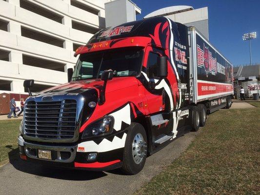 11/25/17. Red Wolves at the University of Louisiana Monroe Warhawks. ASU wins 67-50, setting Sun Belt Conference record for combined points!