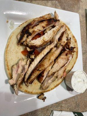 Chicken Gyros Wrap