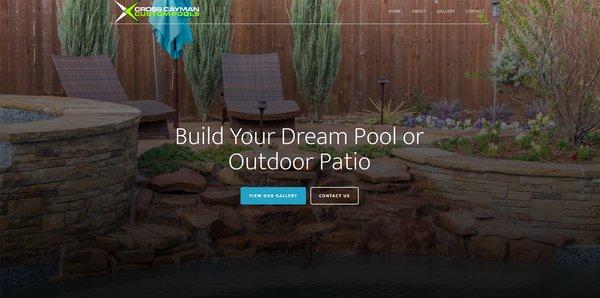 Custom Pool Web Design