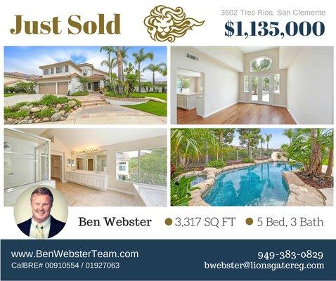 Ben Webster - Lionsgate Real Estate Group