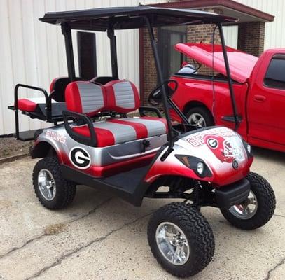 Georgia Bull Dogs Golf Cart