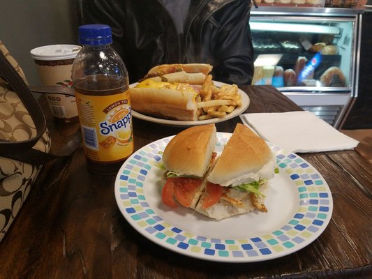 Delicious sandwiches at 4boys deli.