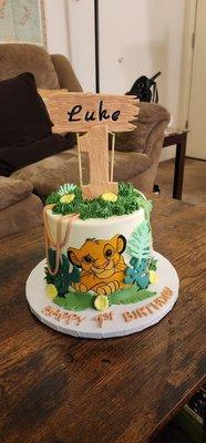 Thank you so much.  my sons 1st birthday cake was all I could ask for!