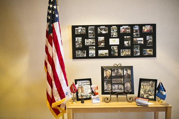 We Honor Veterans Display