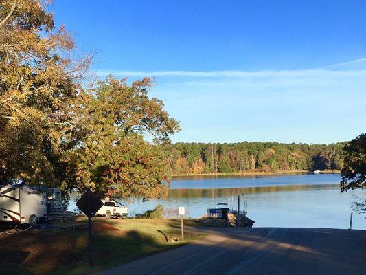 the boat launch