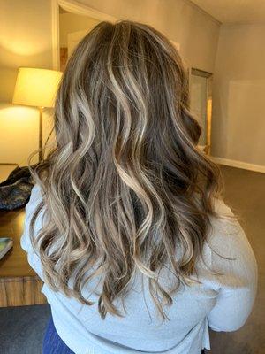 Balayage done by me.